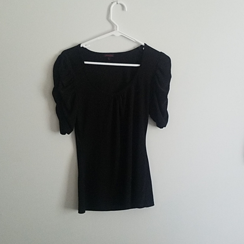 Black dress up shirt
